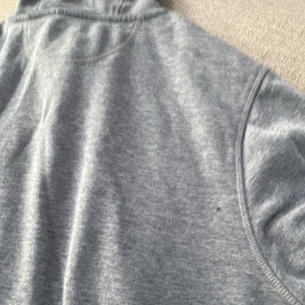 Amazon Essentials navy blue Fleece Colorblock Pullover Hoodie Men's M - Picture 4 of 9